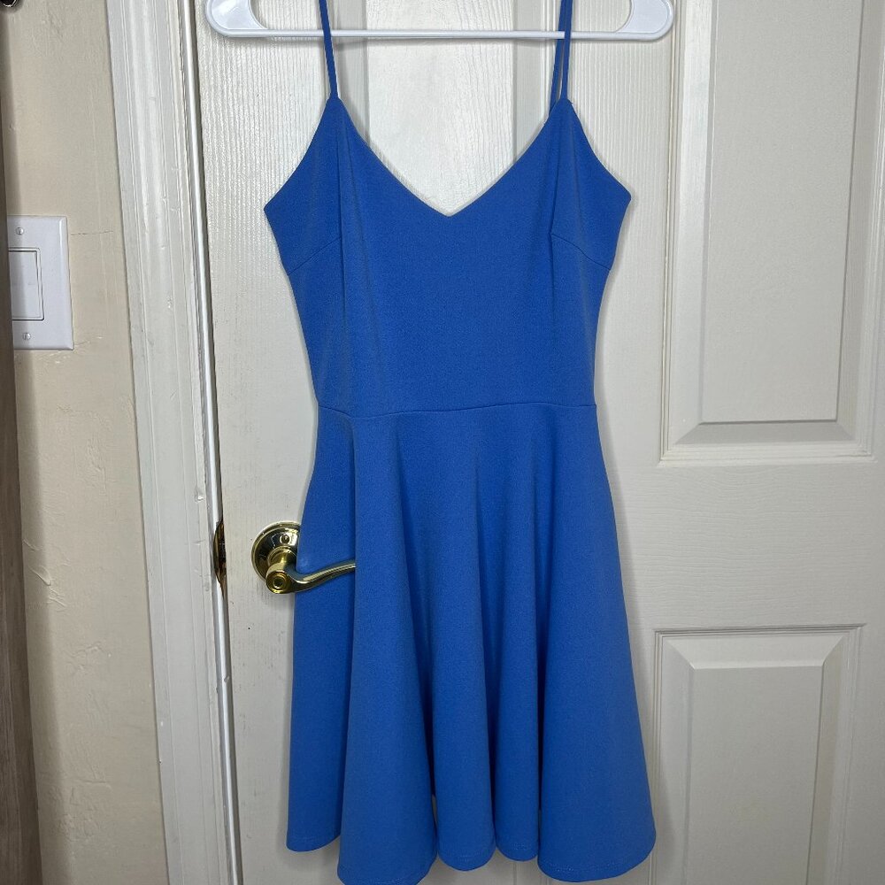 Windsor Blue Mini Dress
